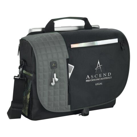 Verve TSA 15&quot; Computer Messenger Bag Standard | Black | No Imprint | not available | not available