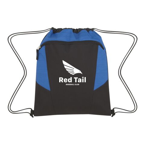 Tahoe Heathered Drawstring Backpack Royal Blue | No Imprint | not available | not available