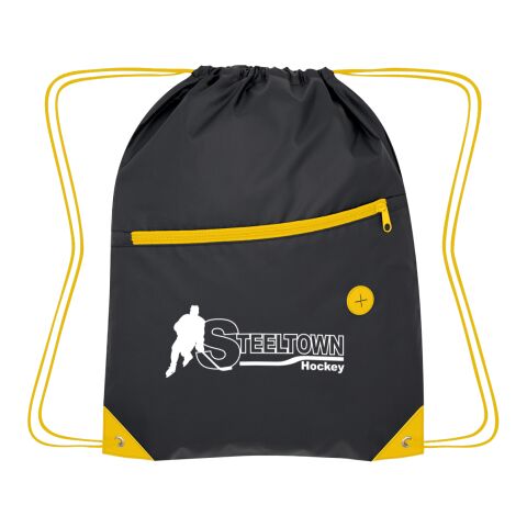Color Pop Drawstring Bag Yellow