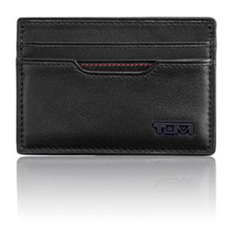Tumi Slim Card Case Black | No Imprint