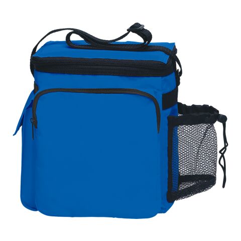 Tall 12 Pack Kooler Royal Blue with Black | No Imprint | not available | not available