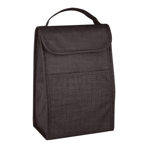 Crosshatch Lunch Bag Charcoal