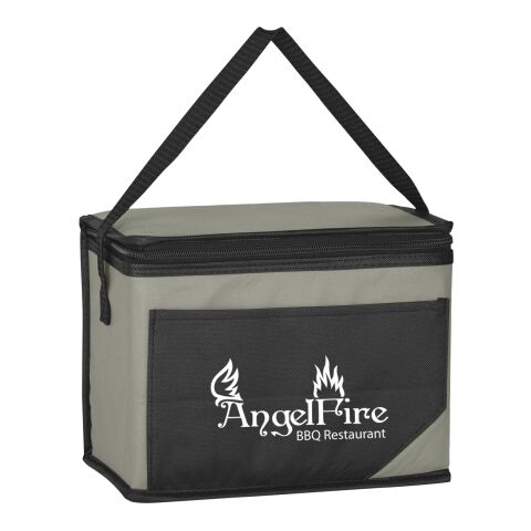 Non-Woven Chow Time Kooler Bag Black with Red | No Imprint | not available | not available