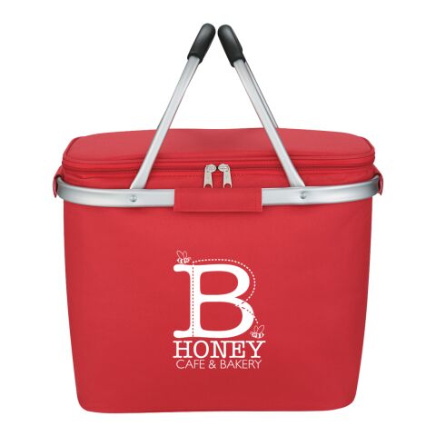 Picnic Fun Collapsible Kooler Basket Red | No Imprint | not available | not available