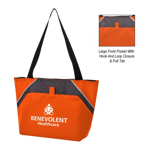 Island Breeze Lunch Cooler Bag Orange with White | No Imprint | not available | not available