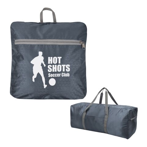 Frequent Flyer Foldable Duffel Bag Gray | No Imprint | not available | not available