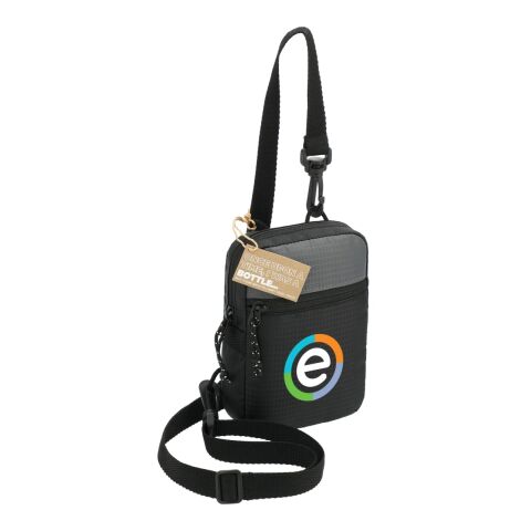 NBN Trailhead Recycled Crossbody Pouch Black-Gray | No Imprint | not available | not available
