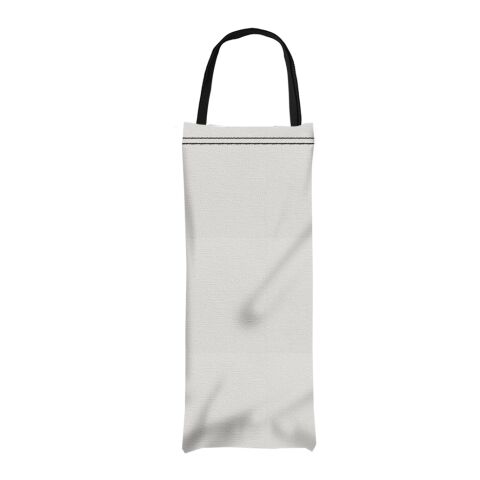 6&quot; W X 16&quot; H Polyester Wine Bag White | No Imprint | not available | not available
