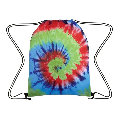 Tie-Dye Drawstring Bag Rainbow Black | No Imprint | not available | not available