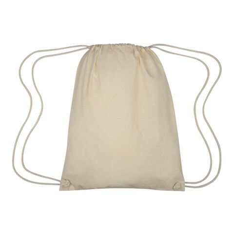 Cooper Cotton Drawstring Bag Standard | Beige | No Imprint | not available | not available