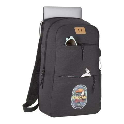 NBN Linden 15" Computer Backpack Charcoal | No Imprint | not available | not available
