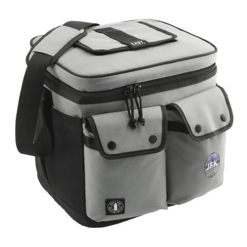 Arctic Zone® Repreve® 24 Can Double Pocket Cooler Gray | No Imprint | not available | not available