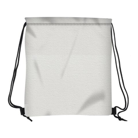 16&quot; W X 18&quot; H Canvas Drawstring Backpack White | No Imprint | not available | not available