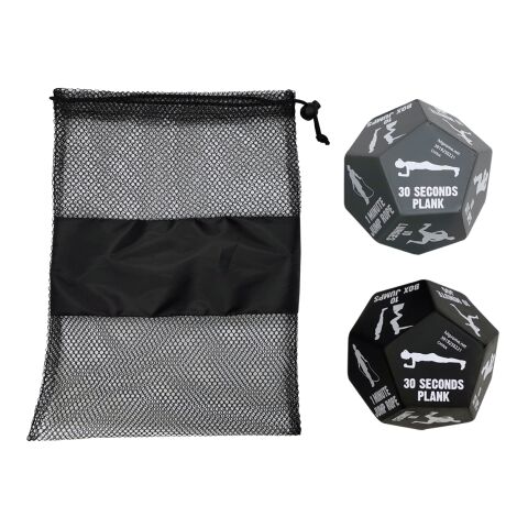 Fitness Fun Dice Game Black with Red | No Imprint | not available | not available