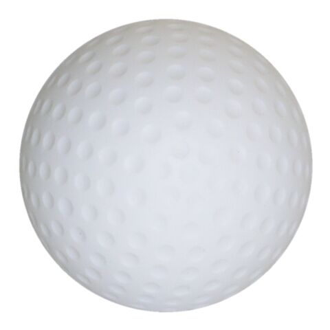 Golf Ball Shape Stress Reliever White | No Imprint | not available | not available