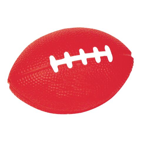 Football Shape Stress Reliever Red | No Imprint | not available | not available