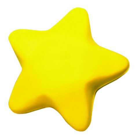 Star Shape Stress Reliever Yellow | No Imprint | not available | not available