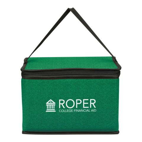 Heathered Non-Woven Cooler Lunch Bag Green | No Imprint | not available | not available