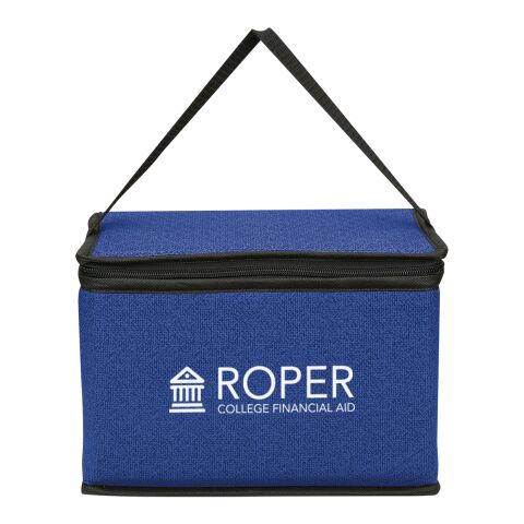 Heathered Non-Woven Cooler Lunch Bag Royal Blue | No Imprint | not available | not available