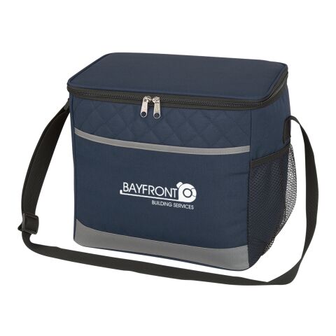 Carter Quilted Cooler Bag Navy