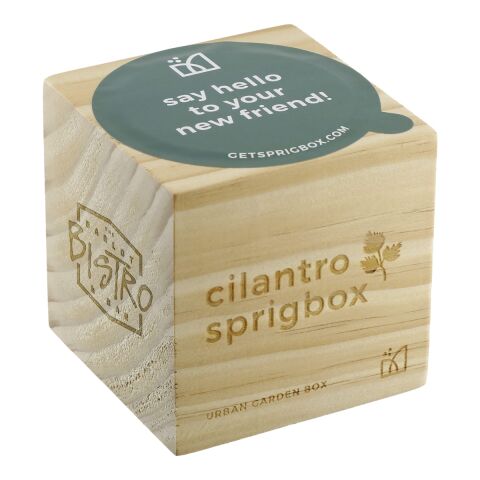 Sprigbox Cilantro Grow Kit Standard | Wood | No Imprint | not available | not available