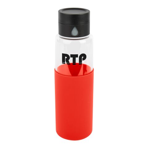 20 Oz. Hydro Glass Bottle Red