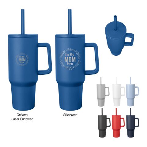 40 Oz. Full Color Jackson Intrepid Stainless Steel Tumbler White | No Imprint | not available | not available