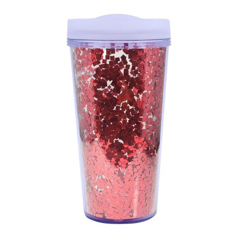 17 Oz. Glamour Glitter Tumbler Red | No Imprint | not available | not available