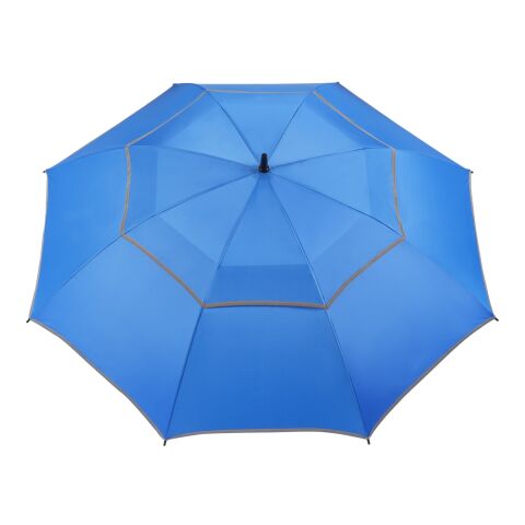 62&quot; RPET Golf Umbrella w/ Reflective Trim Royal Blue | No Imprint | not available | not available