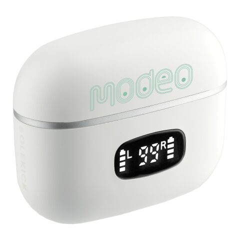 Solekick™ True Wireless Auto Pair Earbuds White | No Imprint | not available | not available