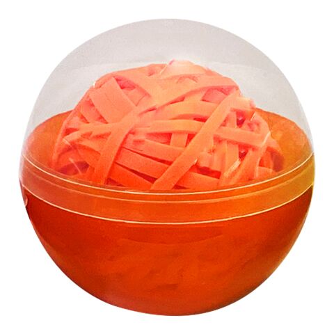 Rubber Band Ball in Case Orange | No Imprint | not available | not available