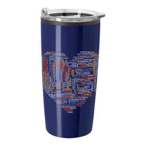 20 Oz. Full Color Elate Himalayan Tumbler Navy Blue
