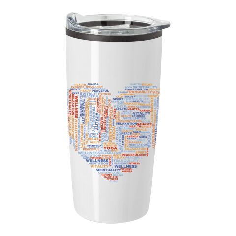 20 Oz. Elate Himalayan Tumbler With Stuffer And Custom Box White | No Imprint | not available | not available