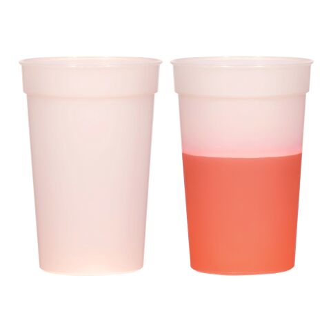 16 Oz. Full Color Mood Stadium Cup Frost Red | No Imprint | not available | not available