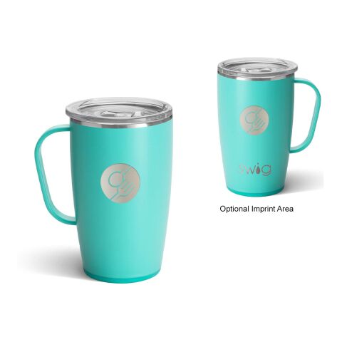 18 oz. Swig Life Travel Mug Aqua | No Imprint | not available | not available