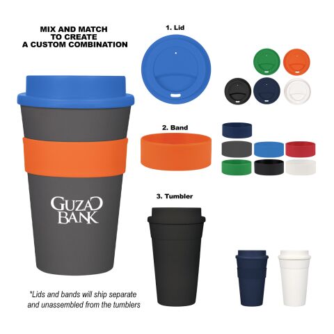 16 Oz. Travel Tumbler With Straw Black | No Imprint | not available | not available