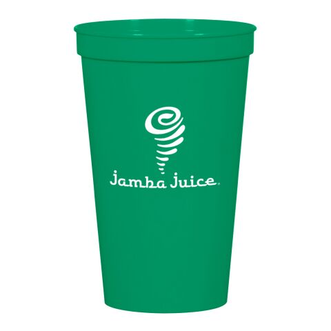 22 Oz. Full Color Big Game Stadium Cup Green | No Imprint | not available | not available