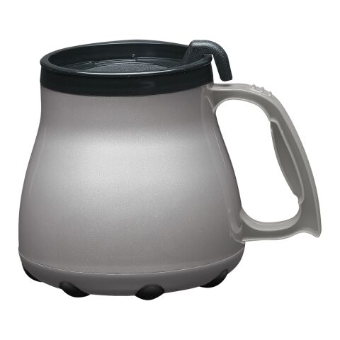 16 Oz. Low Rider Desk Mug Silver | No Imprint | not available | not available