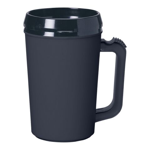 22 Oz. Thermo Insulated Mug Onyx | No Imprint | not available | not available