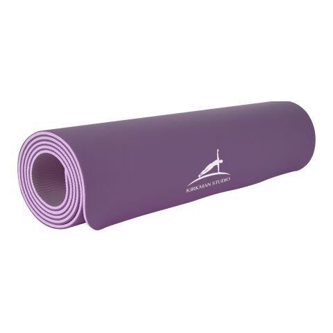 Two-Tone Double Layer Yoga Mat Purple | No Imprint | not available | not available