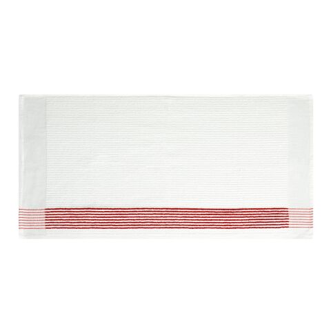 Devant Caddy Towel White-Red