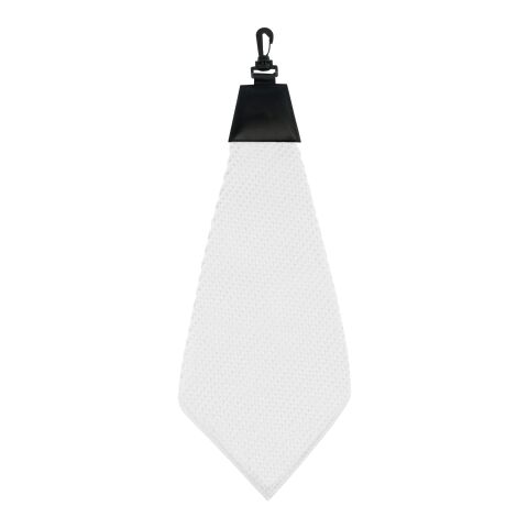 Grip Dry Waffle Golf Towel White