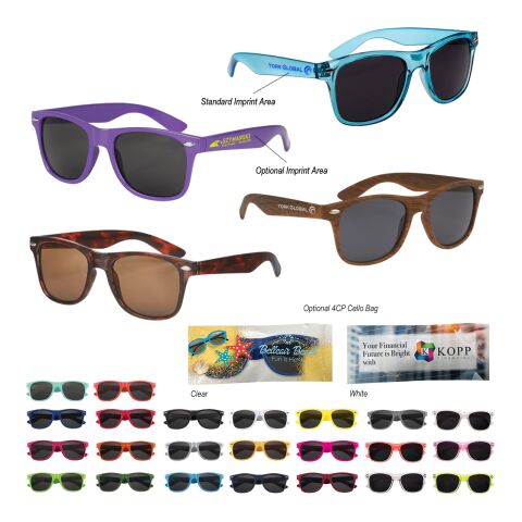 Full Color Malibu Sunglasses Kelly Green | No Imprint | not available | not available