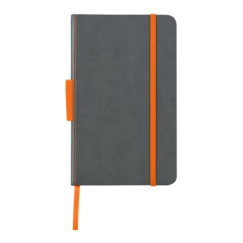 5" x 8" Pemberly Notebook Gray with Light Blue