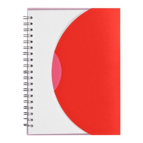 5&quot; x 7&quot; Spiral Notebook Frost Red | No Imprint | not available | not available