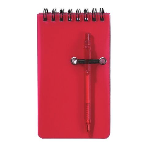 Spiral Jotter &amp; Pen Frost Red | No Imprint | not available | not available