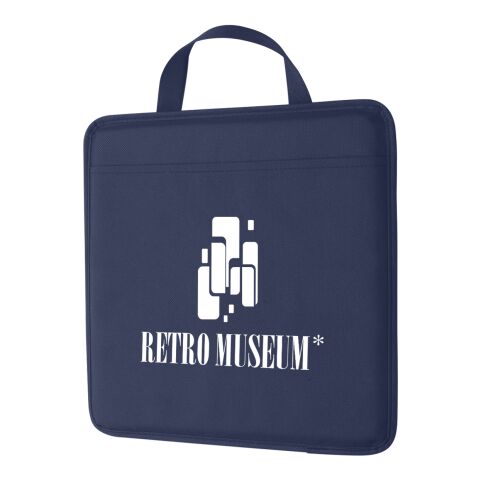 Non-Woven Stadium Cushion Navy Blue | No Imprint | not available | not available