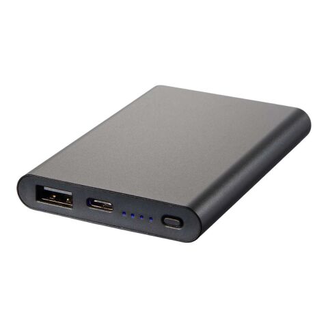 UL Listed Exo Recycled Aluminum 5000 mAh Power Ban Black