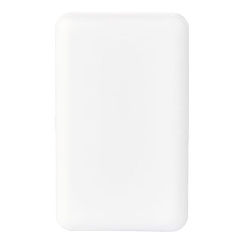 UL Listed Connect 5000 mAh Wireless Power Bank White | No Imprint | not available | not available