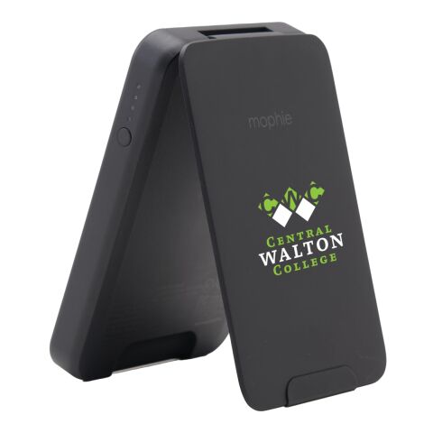 mophie® Snap+5000 mAh Wireless Power Bank w/ Stand Black | No Imprint | not available | not available